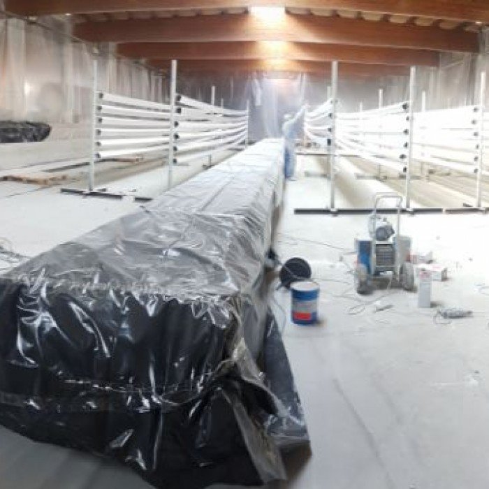 afzuiging en verwarming van een fabriekshal 4